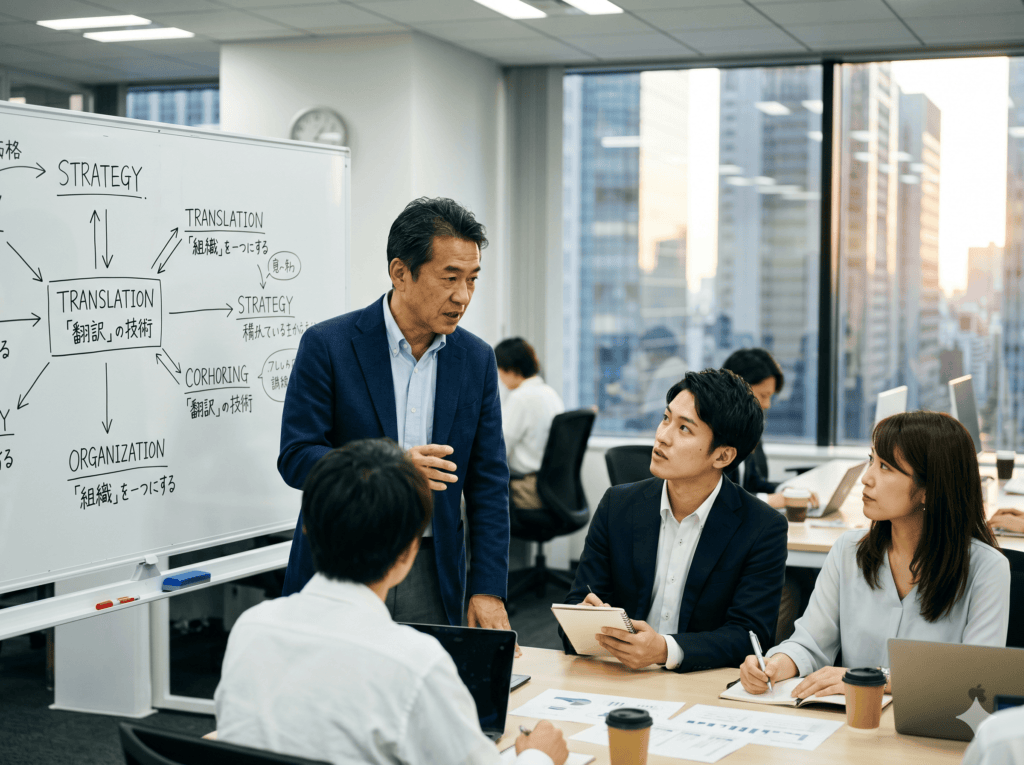 「社長、その戦略は現場に届くまでに“凍結”していませんか？」——4,950本の見えない壁を壊し、組織を一つにする『翻訳』の技術