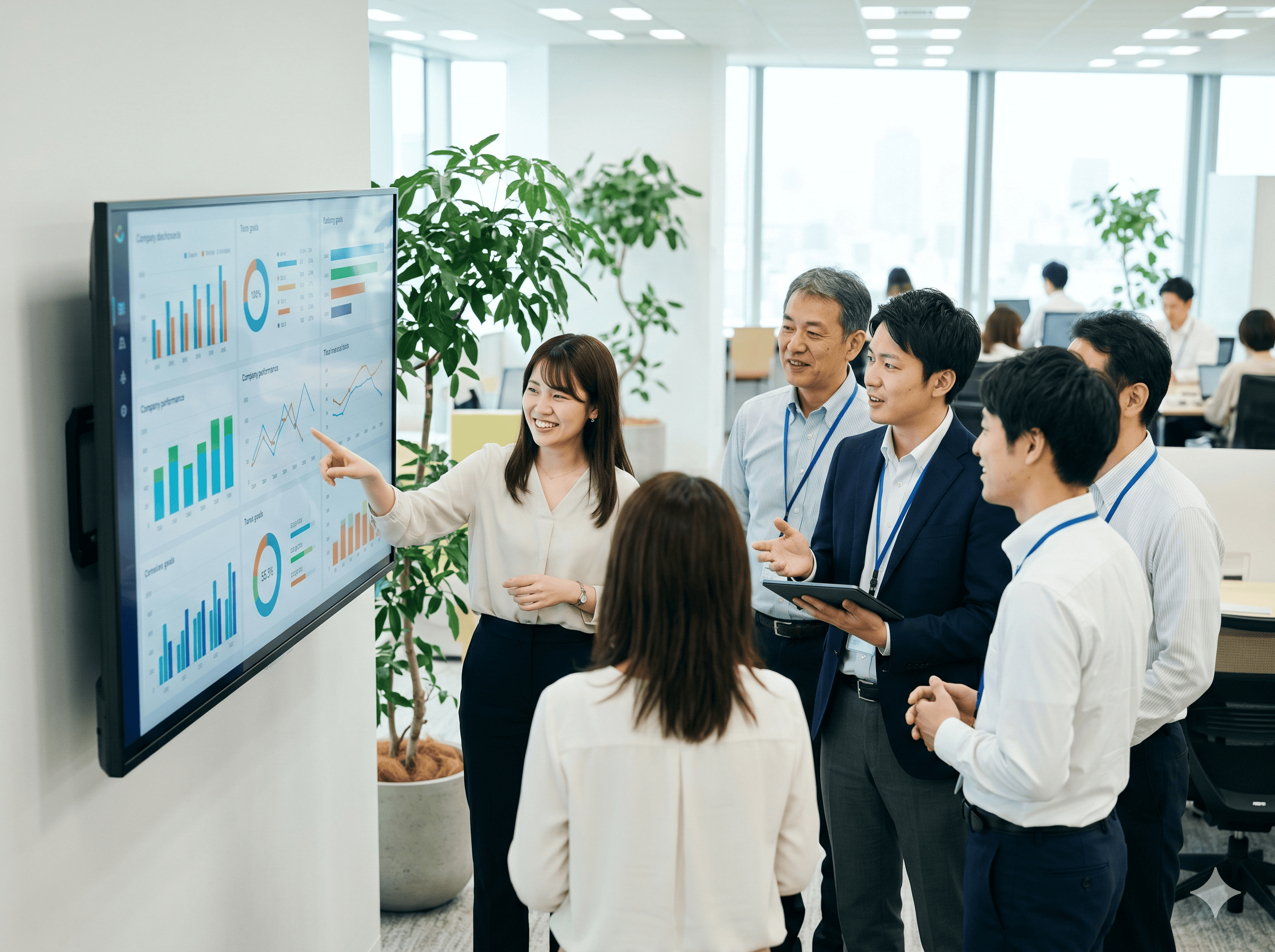 経営数値や各部署の目標達成状況は、全社員がいつでも閲覧できる状態ですか?情報の透明性が組織を強くする理由 経営数値や各部署の目標達成状況は、全社員がいつでも閲覧できる状態ですか?情報の透明性が組織を強くする理由